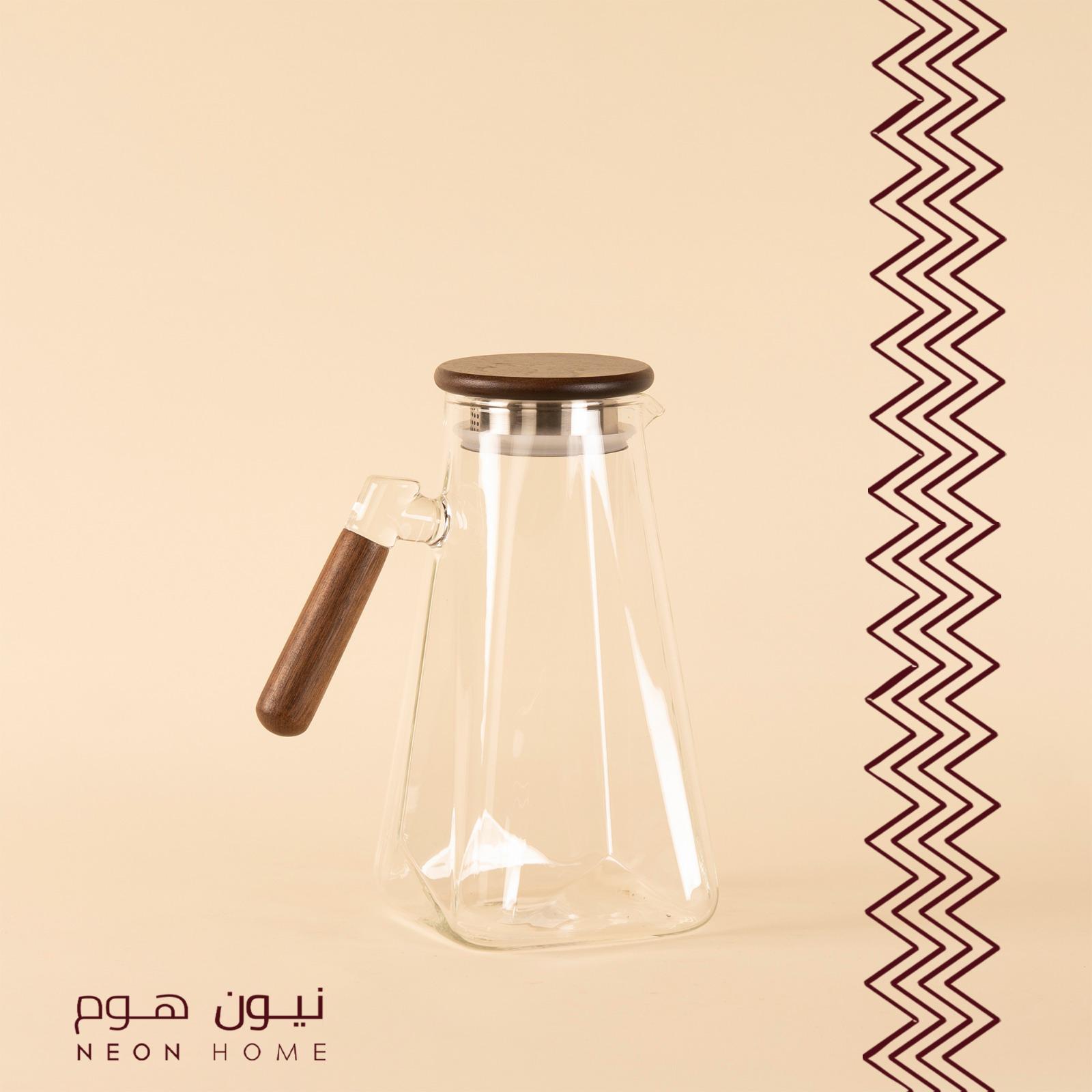 دولكة زجاج شفاف