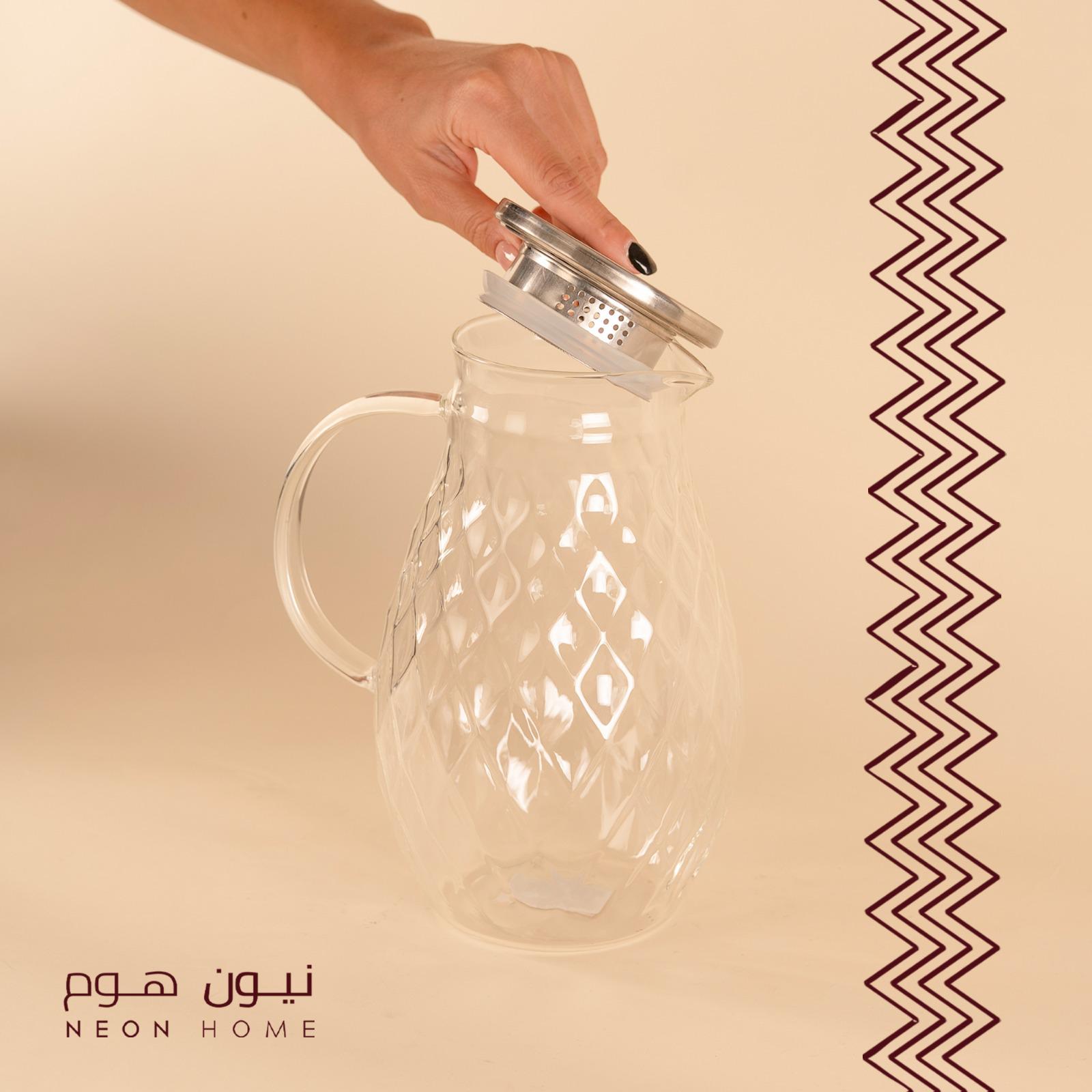 دولكة زجاج شفاف